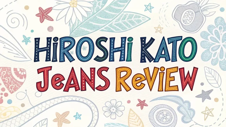 Hiroshi Kato Jeans Review: Does It Lives Up to the Hype?