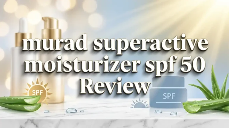 Murad Superactive Moisturizer SPF 50 Review 2026: Worth the Hype?